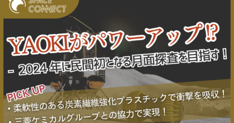 2024年に民間初の月面探査を目指すYAOKIがパワーアップ!?その秘密とは