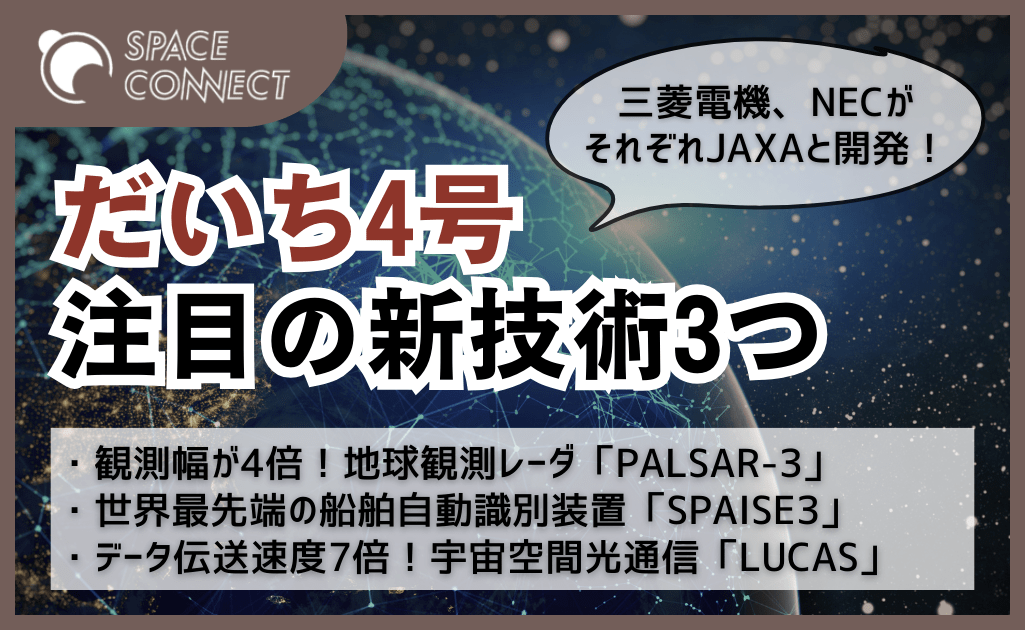 H3打ち上げ成功！『だいち4号』機能確認へ ～だいち2号からの技術的進化とは