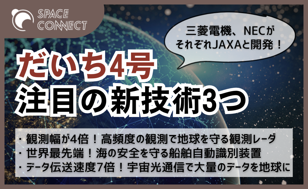 H3打ち上げ成功！『だいち4号』機能確認へ ～だいち2号からの技術的進化とは