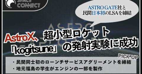 AstroX、超小型ハイブリッドロケットの発射実験に成功