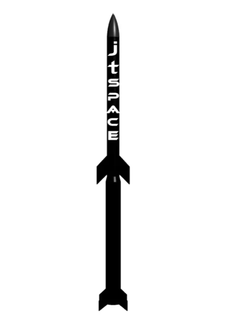jtSPACEが開発する2段式サブオービタルロケット「VP01」のイメージ