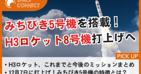 H3ロケット8号機、みちびき5号機を搭載し12月7日に打上げへ