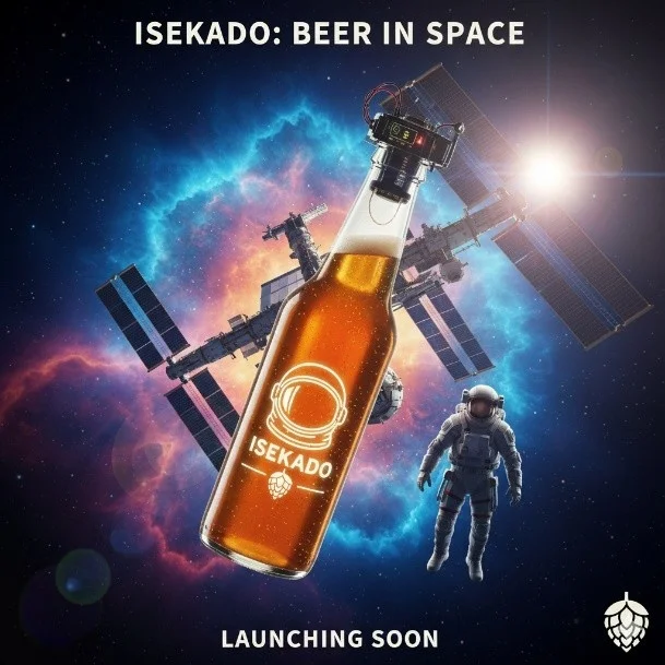 ISEKADO×高砂電気工業 宇宙ビール醸造プロジェクトイメージ