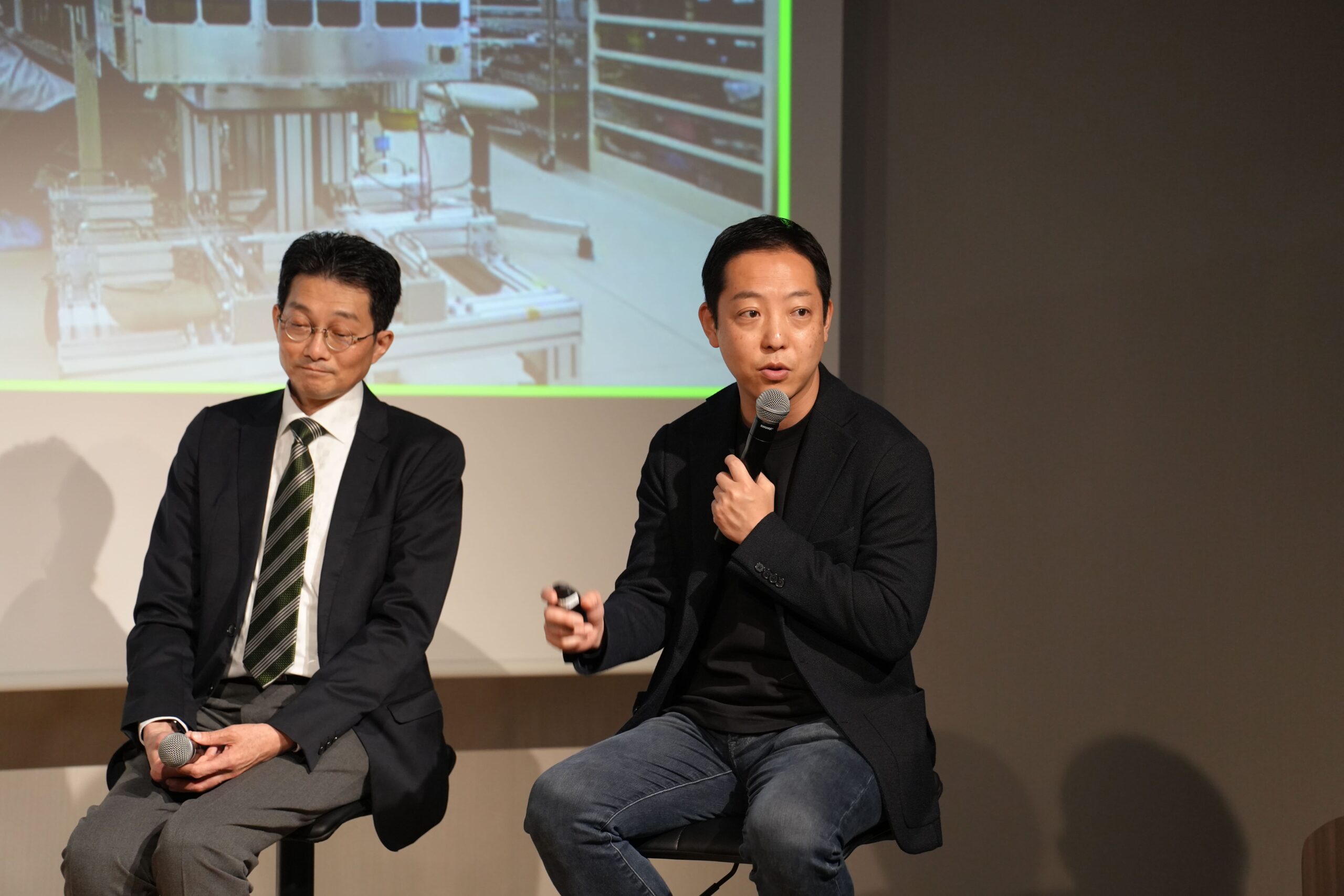 HANEDA EXPO 2025での宇宙エバンジェリスト/一般社団法人Space Port Japan創業理事 青木英剛氏の写真