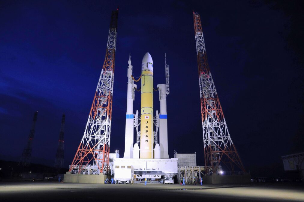 H3ロケット3号機 極低温点検の際の画像