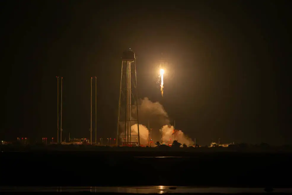 ロケットラボのHASTEロケット打上げの様子