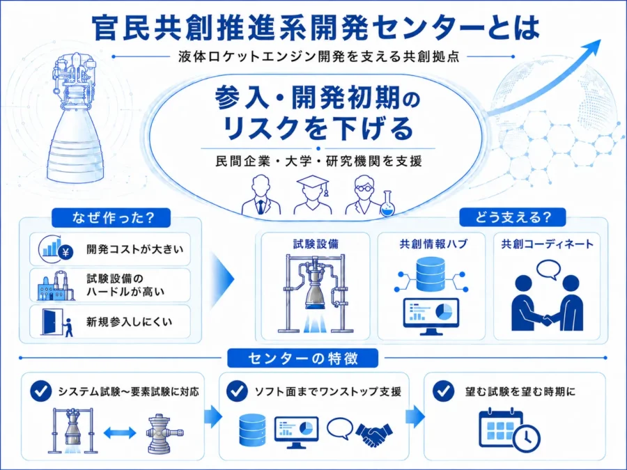 JAXA角田宇宙センターに新設「官民共創推進系開発センター」とは