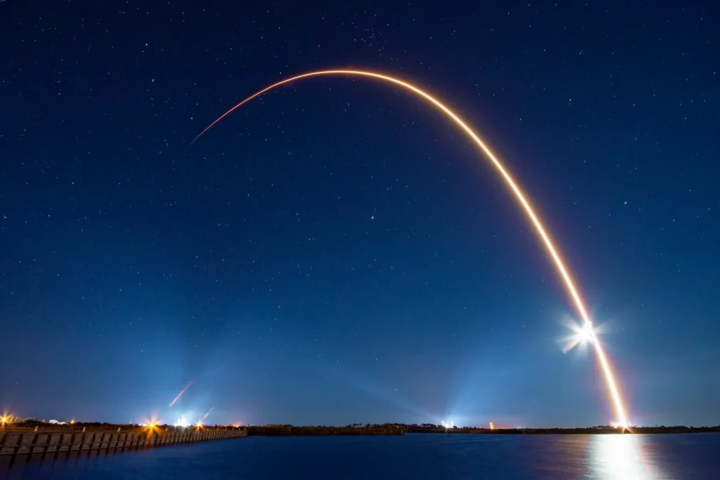 Starlink Missionで打ち上げられたロケットの軌道