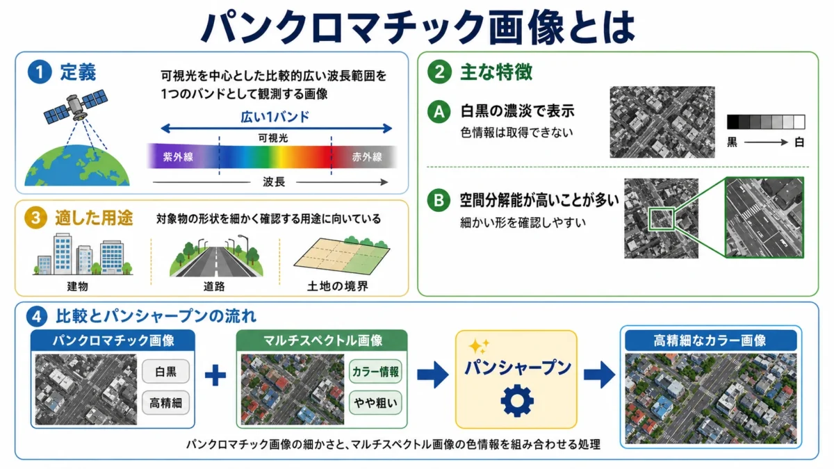 パンクロマチック画像とは