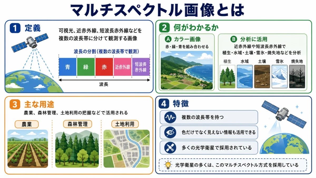 マルチスペクトル画像とは
