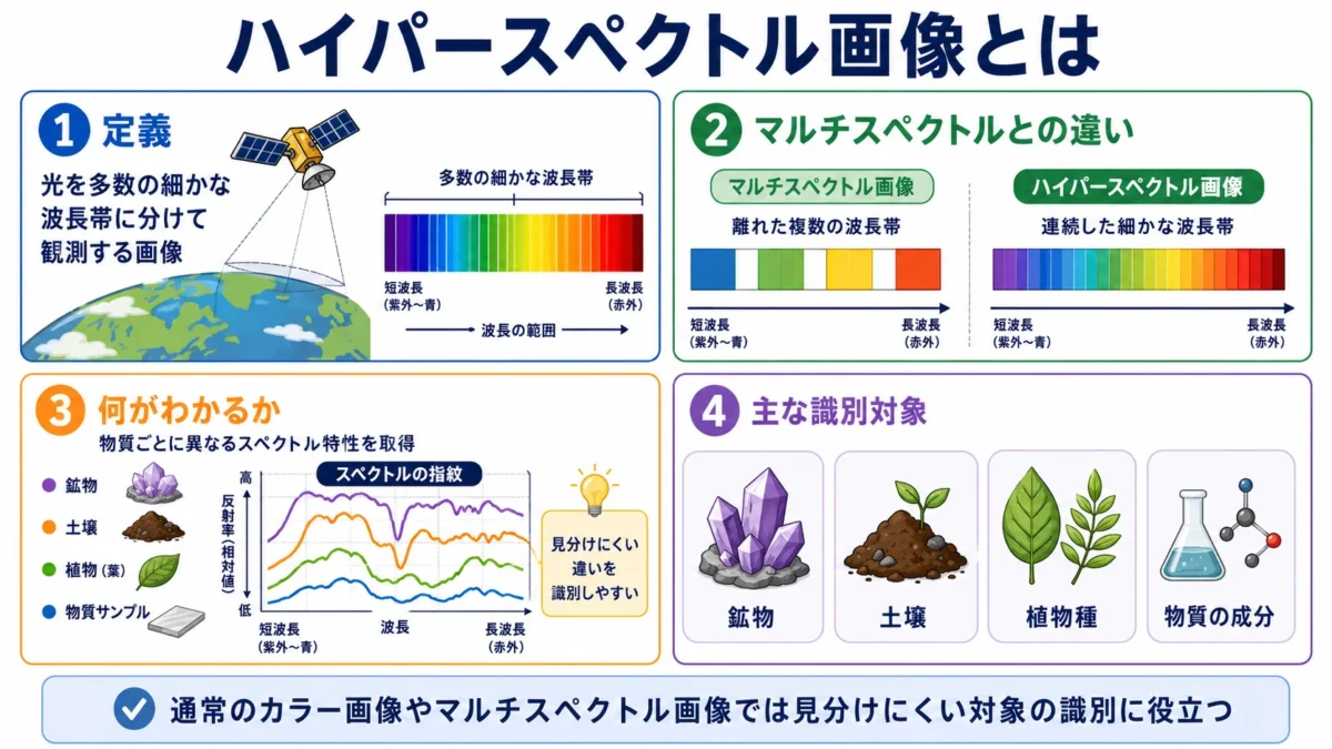 ハイパースペクトル画像とは