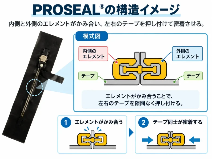 PROSEALの構造イメージ